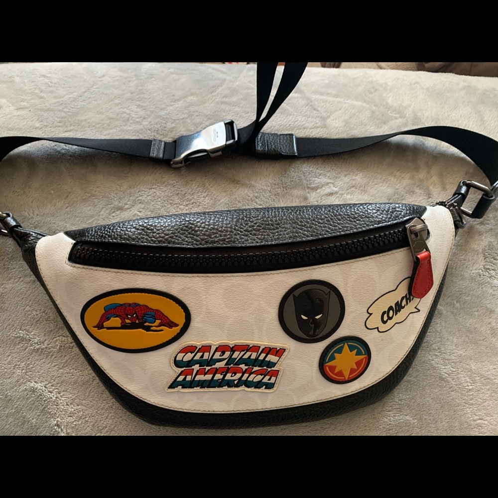 Coach Marvel theme Fanny Pack